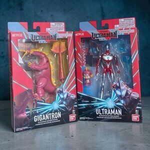 Bandai 2024 Netflx Ultraman Rising Ultraman & Emi And Gigantron Figures